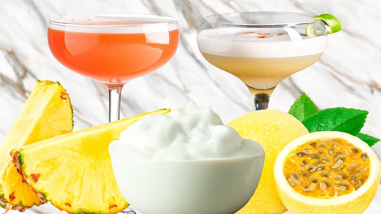 cocktails and egg white replacements