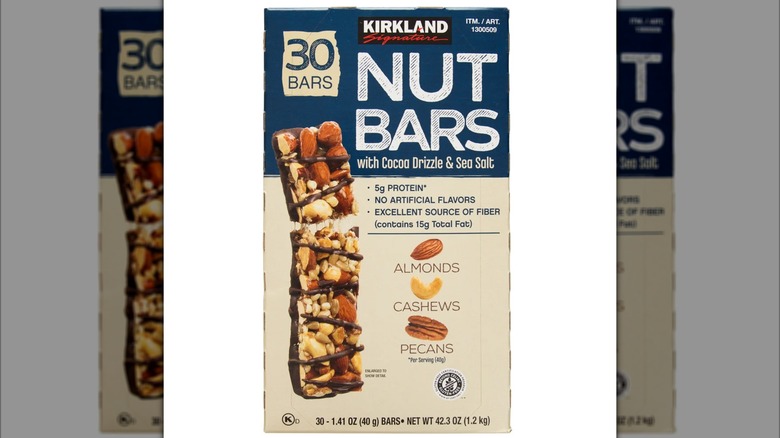 Chocolate nut bars from Kirkland signature