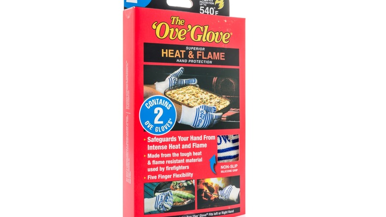 ove glove box displayed on white background