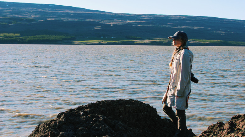 Emily Degn in northeastern Iceland