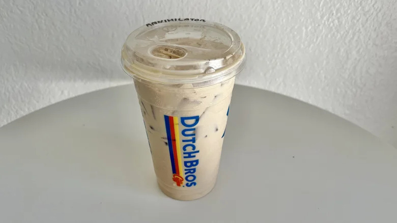 Annihilator drink on white counter