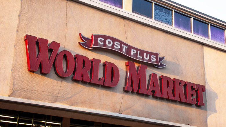 front of Cost Plus World Market store building