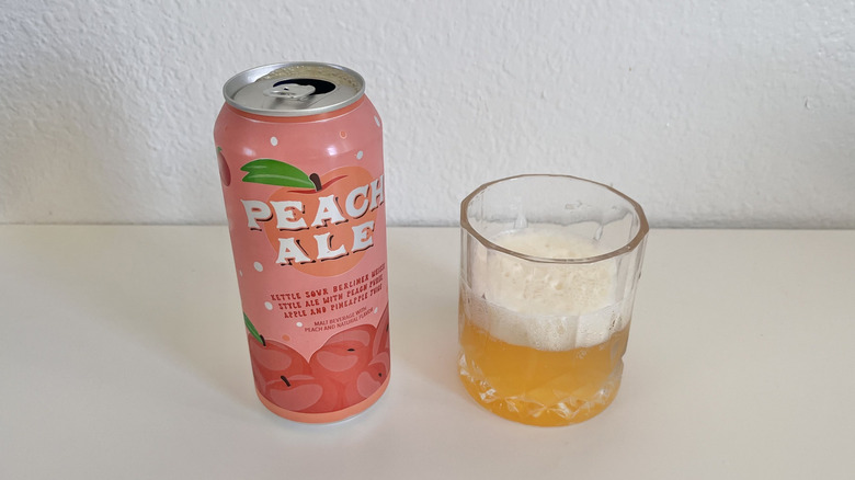 Campanology Peach Ale in a can