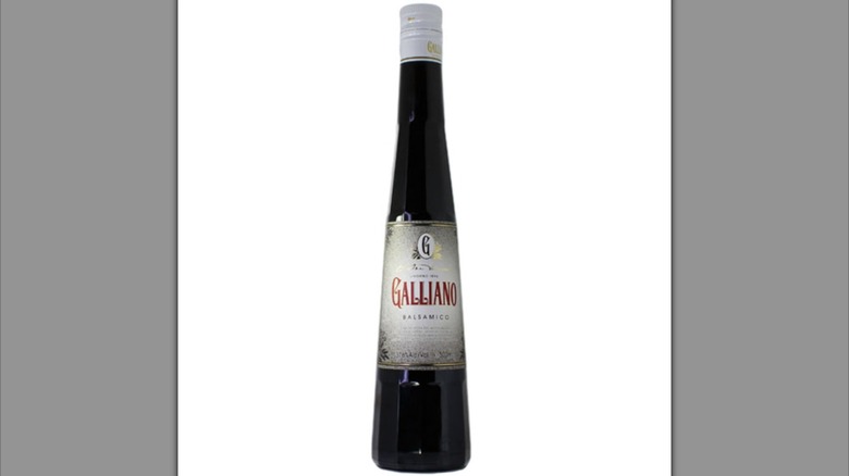 Mirrored image of Galliano Balsamico on white background