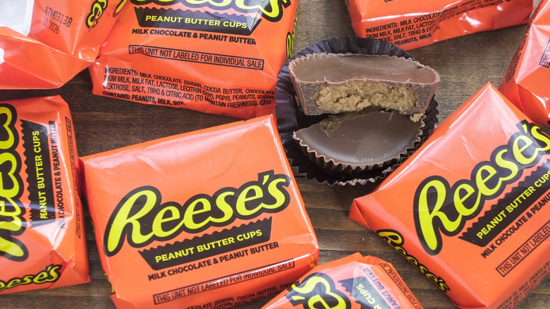 Single-wrapped Reese's peanut butter cups