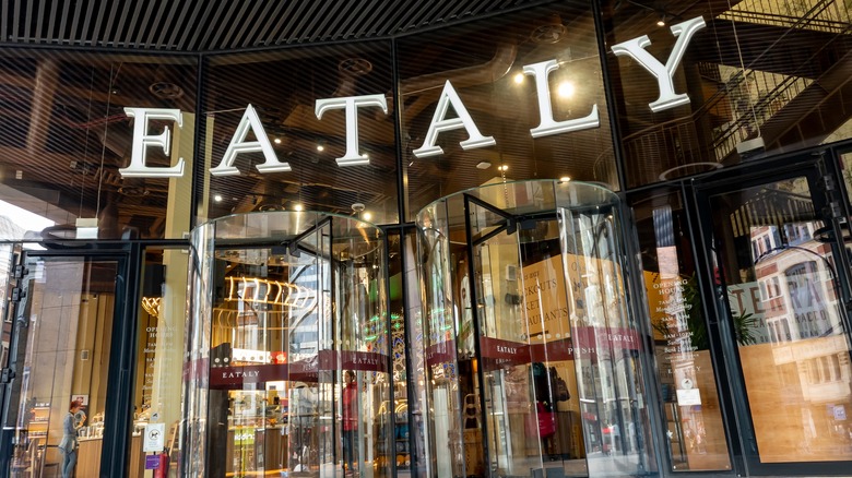 Outside of an Eataly store