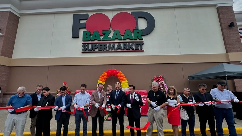 Inauguration of a Food Bazaar