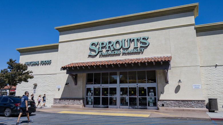 The front of a Sprouts grocery store