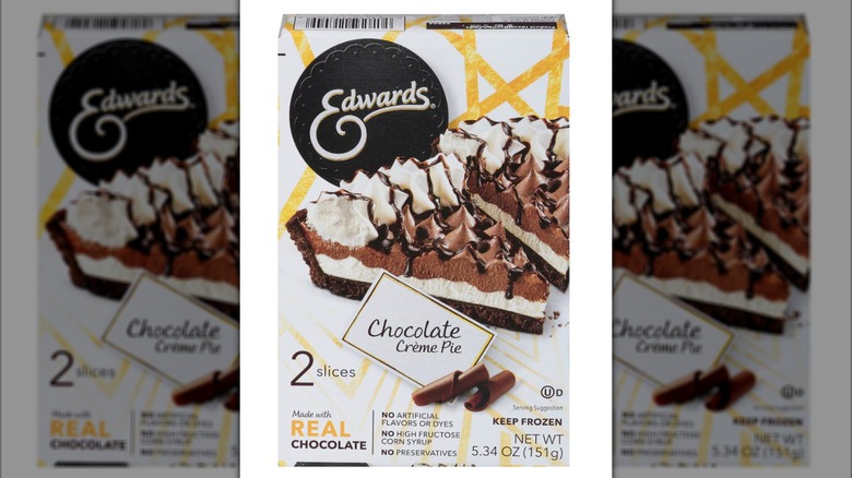 Edwards Frozen Chocolate Crème Pie packaging