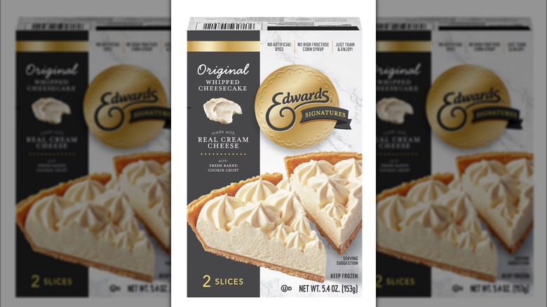 Edwards Signatures Whipped Original Cheesecake packaging