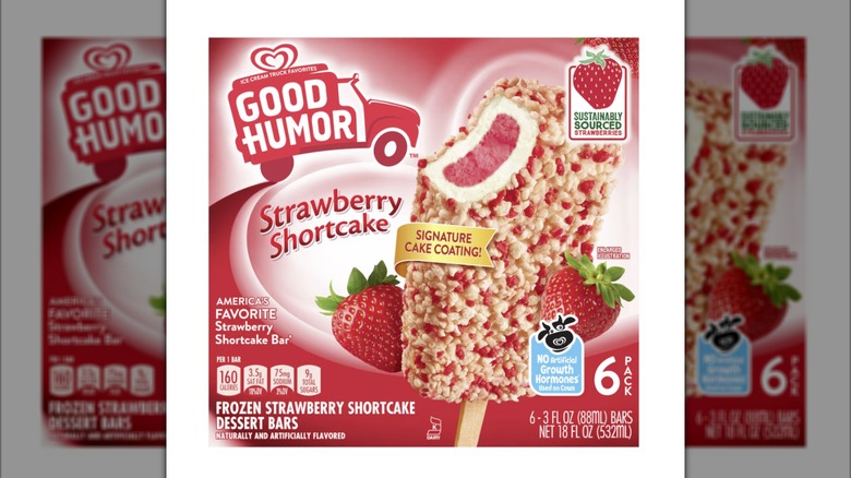 Good Humor strawberry shortcake bars