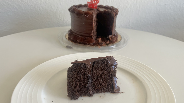 Albertsons Bakery Chocolate Fudge Cake