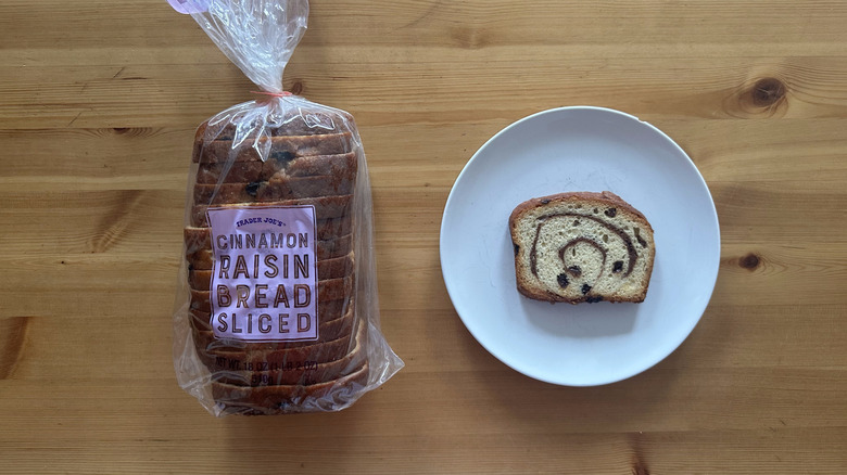 Trader Joe's Cinnamon Raisin Bread Sliced