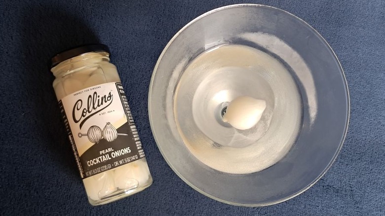 jar of cocktail onions