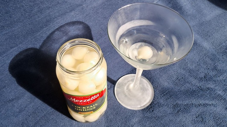 jar of cocktail onions