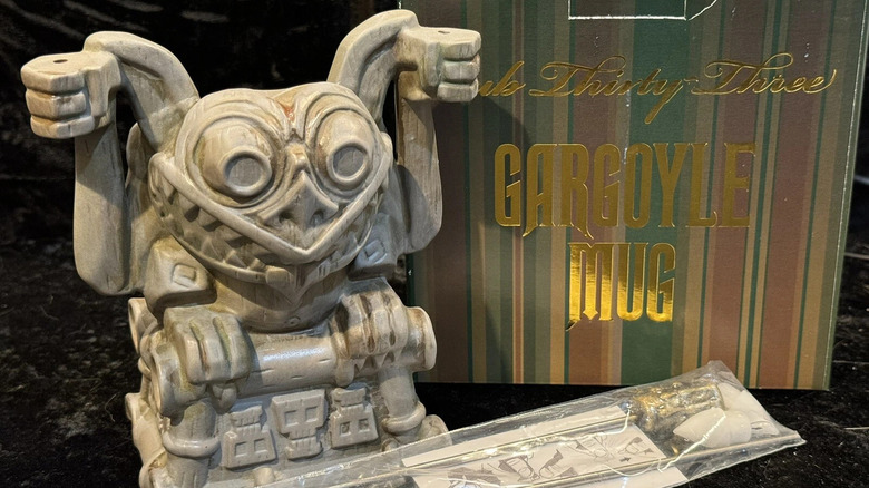 Haunted Mansion Gargoyle Mug with box from Disney