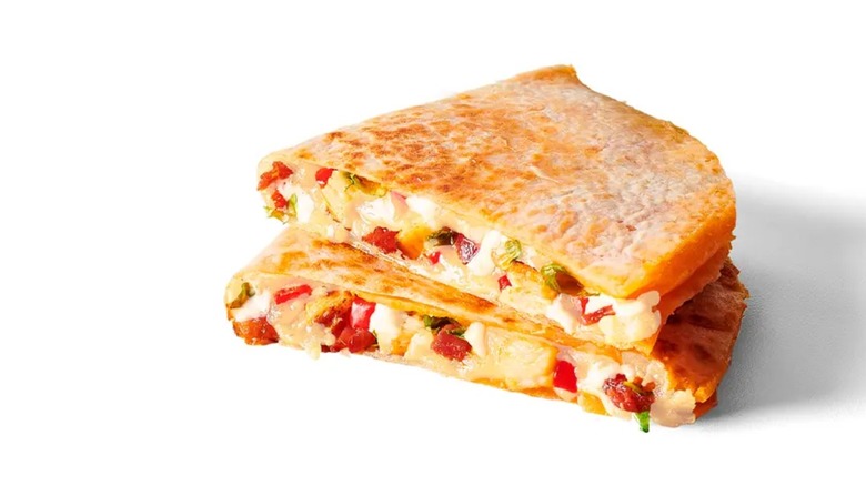 Moe's Chicken Club quesadilla