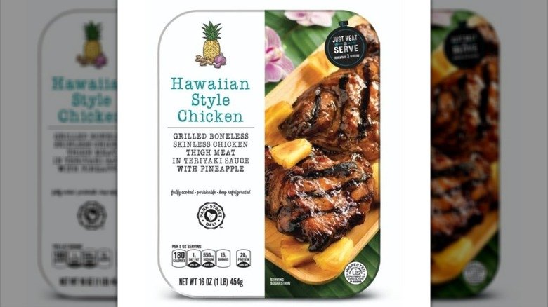 Aldi's Park Street Deli Hawaiian Style Chicken in packaging