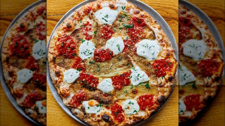 One6Three pizza table