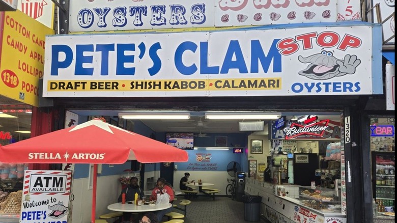 Pete's Clam Stop exterior