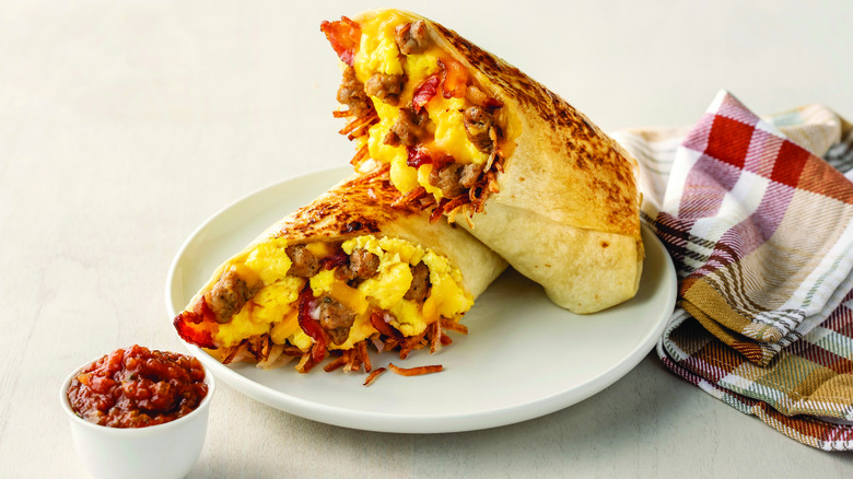 Denny's Grand Slam Burrito
