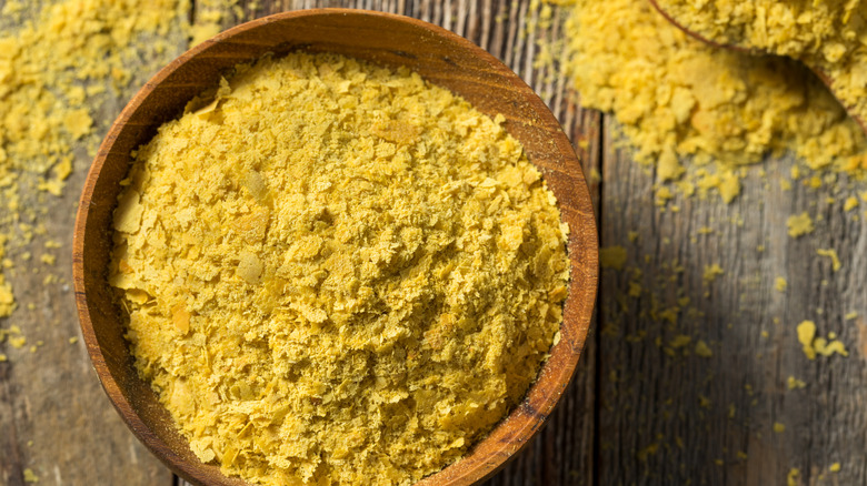bowl of nutritional yeast 