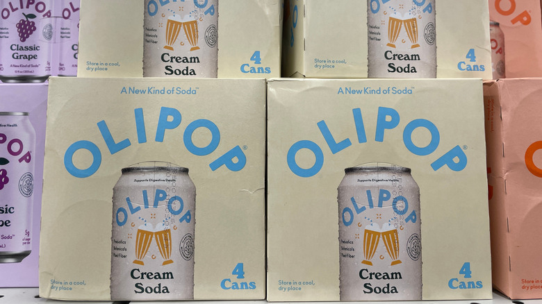 olipop boxes of cream soda