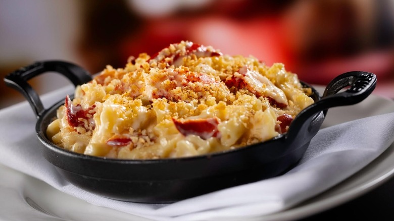 Lobster Mac 'N' Cheese in a cash iron dish served at The Capital Grille
