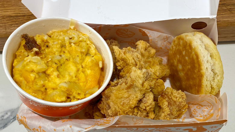 Popeye's chicken tender box