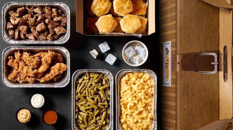 Cracker Barrel's meal bundle with sides