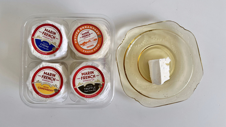 Four types of Marin French Cheese Petite Variety Pack