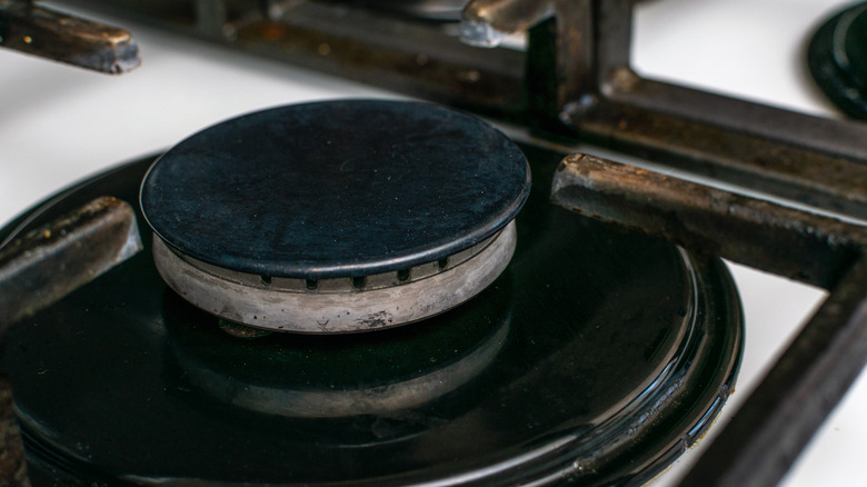 gas burner with no flame