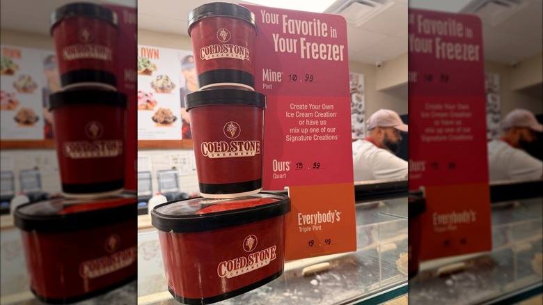 Mix & Go Create Your Own Creation sizes on display