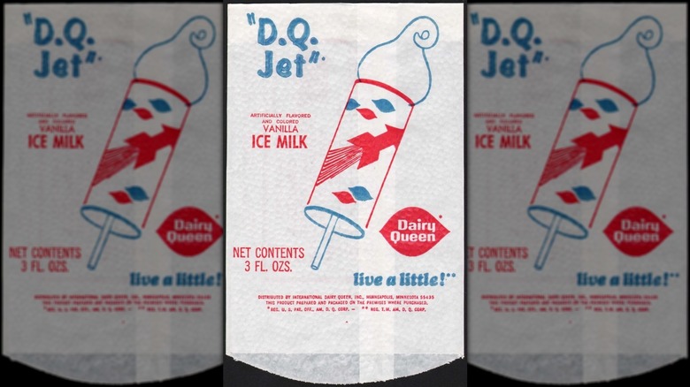 Vintage "D.Q. Jet" treat bag