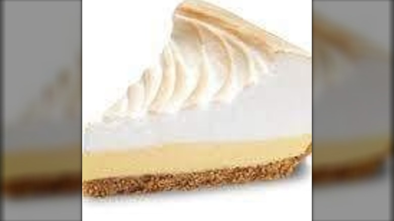Slice of Chick-fil-a Lemon Meringue Pie