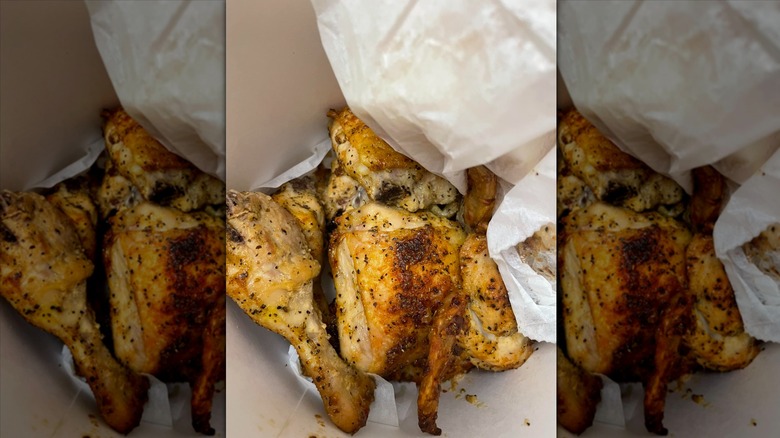 KFC grilled chicken in a container