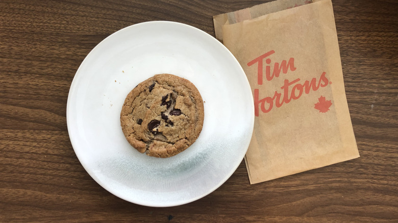 Tim Hortons chocolate chunk cookie.