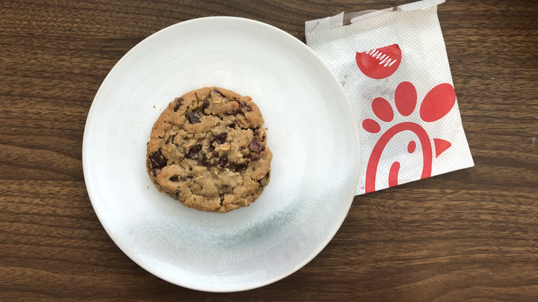 Chick-fil-A chocolate chunk cookie.