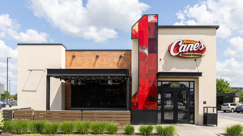 Exterior view of Raising Cane's
