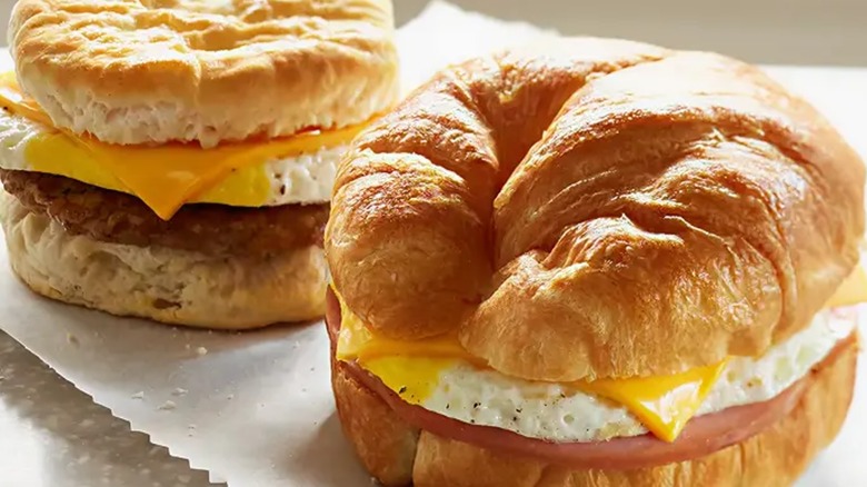 Racetrac breakfast sandwiches