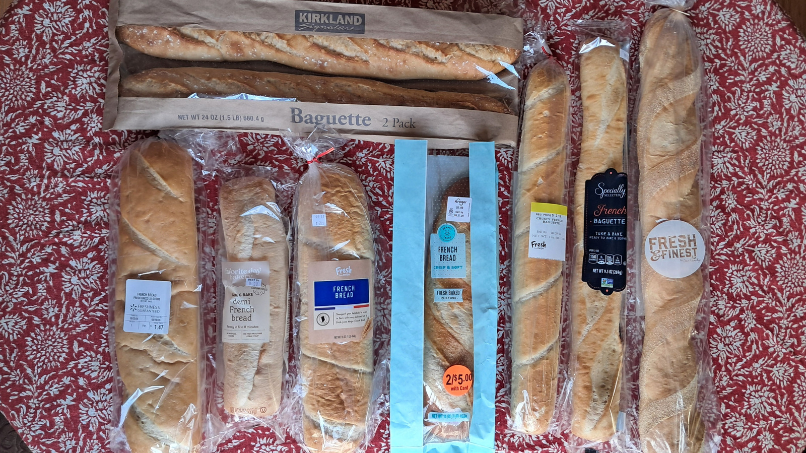 8 Grocery Store Bakery French Breads, Ranked