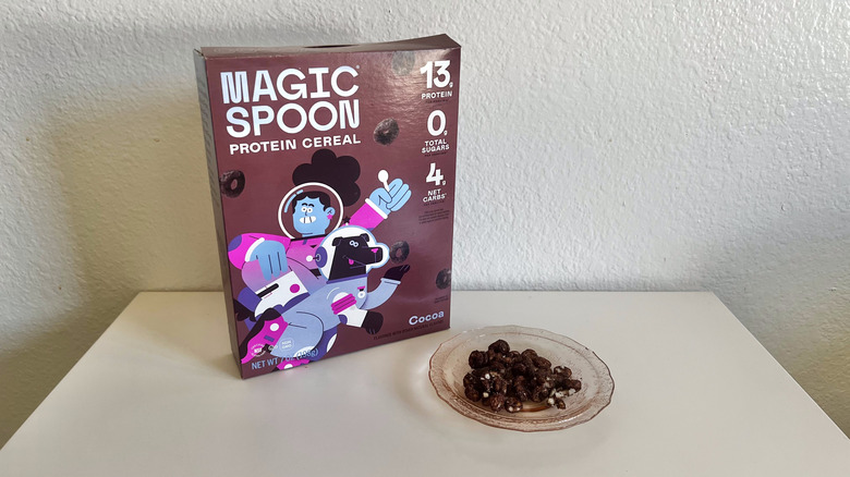 Box of Magic Spoon Cocoa cereal