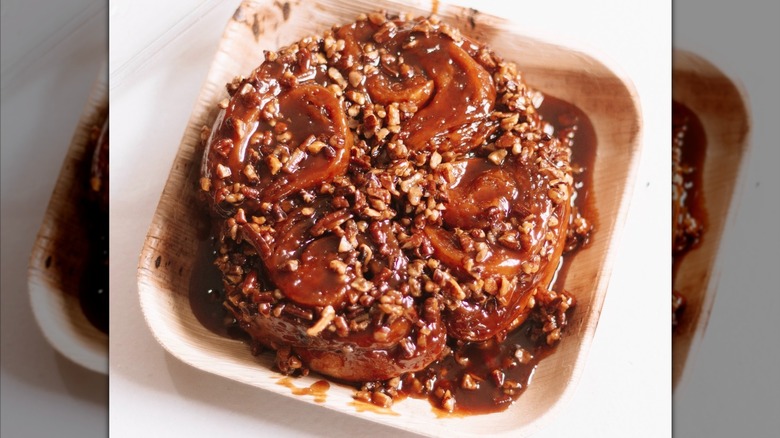 Pecan sticky bun from Nichole's Fine Pastry & Café.