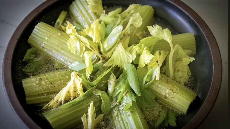celery victor in bowl