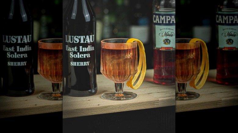 East India Negroni cocktail at PDT