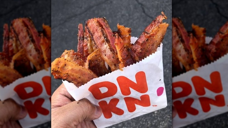 Serving of Snackin' Bacon from Dunkin'