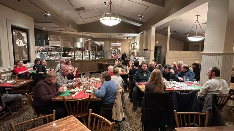 the interior of millers smorgasbord