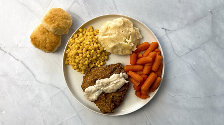 Cracker Barrel country fried steak