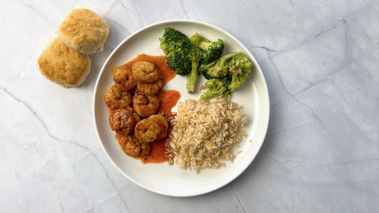 Cracker Barrel shrimp skillet