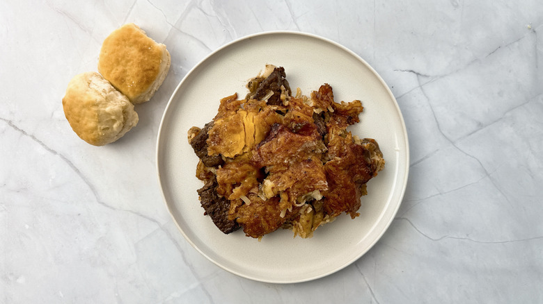 Cracker Barrel hashbrown casserole